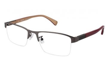 Image of Bally of Switzerland BY3039A Single Vision Prescription Eyeglasses - Frame GUNMETAL BY3039A20