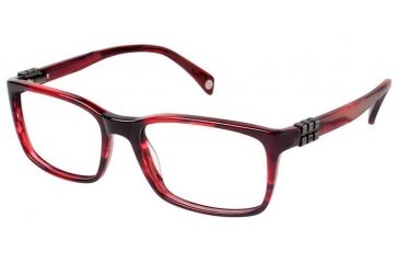 Image of Balmain 3029 Eyeglass Frames - Frame RED HORN, Size 55/17mm BL302903