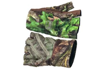 Image of Banded Fingerless Gloves, Obsession, Medium/Large, B1070001-OB-M/L