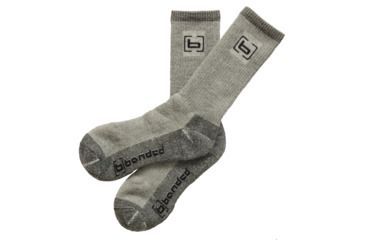 Image of Banded RedZone Wool Calf Sock - Mens, Gray, Large, B1240002-OT-L