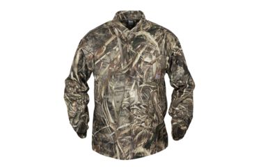 Image of Banded Tec Fleece Henley Shirt - Men's, Max 5, Large B1030006-M5-L