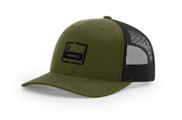 Image of Banded Trucker Cap R112, Loden/Black B03564