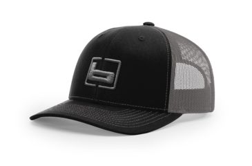Image of Banded Trucker Cap R112, Black/Charcoal B03566