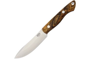 Image of Bark River Mini Kalahari Bocote Wood Fixed Blade Knife, 3.625in, A2 Tool Steel, Bocote Wood Handle BA12012WB