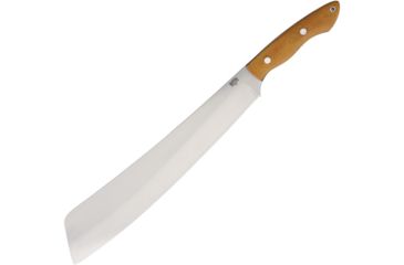 Image of Bark River Senegal Natural Canvas Micarta Fixed Blade Knife, 14in, A2 Tool Steel, Natural, Canvas Micarta Handle BA06311MNC