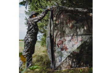 Image of Barronett Blinds Beast Hub Blind, Backwoods Camo, BE650BW