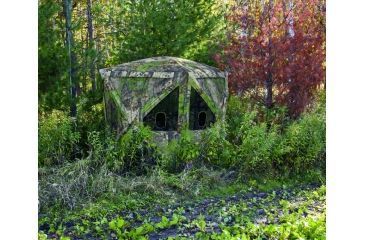 Image of Barronett Blinds Big Cat Hunting Blind, Backwoods Camouflage BC350BW