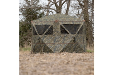 Image of Barronett Blinds Gamekeeper Memory Maker 5 Hub Hunting Blind, Mossy Oak Original Treestand Camo, 4-Person, GK550BLT