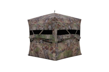 Image of Barronett Blinds Grandview, See-Through Hunting Blind, View-Through Fabric, Silent Shooting Windows, Bloodtrail Backwoods, 82in x 105iin x 103in, Bloodtrail Backwoods, 4-Person, GV450BW
