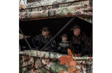 Image of Barronett Blinds Ox 5 Hub Blind, Backwoods Camo, BX550BW