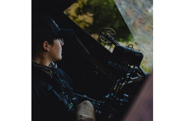 Image of Barronett Blinds Prowler 350 Hunting Blind, Bloodtrail Woodland Camo, 012642022289