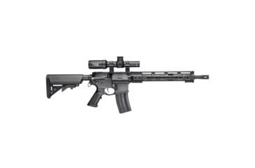 Image of Barska 1-4x24mm Level HD Rifle Scope, Illuminated HRS .223 BDC Reticle, Black, Medium AC12798