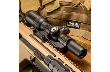 Image of Barska 1-6x24 IR,AR6 Tactical Rifle Scope,30mm Tube,Red/Green Illuminated Reticle AC12390