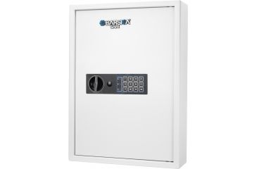 Image of Barska 100 Key Cabinet Digital Wall  Safe, White, Medium AX13262