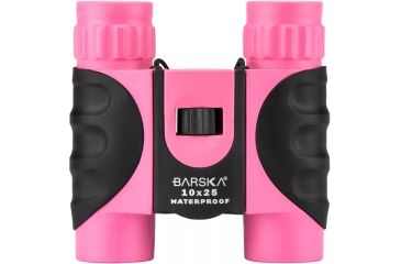 Image of Barska 10x25 Waterproof Roof Prism Binoculars,Pink AB12418