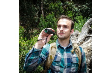 Image of Barska 10x25mm BK-7 Roof Waterproof Blackhawk Monocular, Black, Small, AA12131