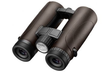 Image of Barska 10x42mm WP Embark Binoculars, Roof Prism, BAK-4, Right Eye Diopter, Brown AB12680