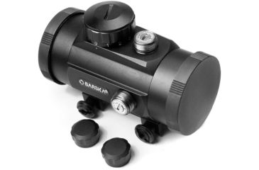 Image of Barska 1x42mm Illuminated 5MOA Red Dot Scope, Black, Weaver Base - AC10330
