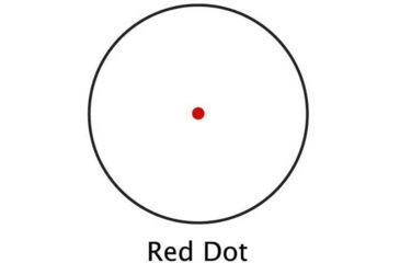 Image of Barska 25mm Red Dot Sight AC10326 w/ Rings &amp; Extension Tube, Box Pack