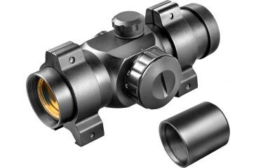 Image of Barska 25mm Red Dot Sight AC10326 w/ Rings &amp; Extension Tube, Box Pack