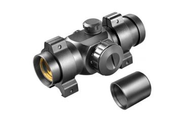 Image of Barska 25mm Red Dot Sight AC10326 w/ Rings &amp; Extension Tube, Clam Pack