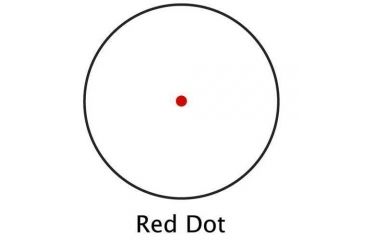 Image of Barska 25mm Red Dot Sight AC10326 w/ Rings &amp; Extension Tube, Clam Pack