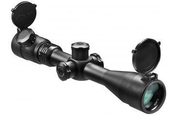 Image of Barska 3-12x40 IR Point Black Side Parallax Rifle Scope, 3G IR Reticle, Black Matte