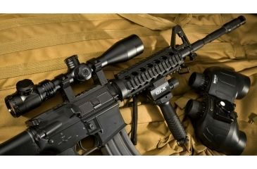 Image of Barska 3-12x40 IR Point Black Side Parallax Rifle Scope, 3G IR Reticle, Black Matte
