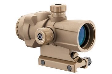 Image of Barska 3x30mm ARX-Pro Prism Rifle Scope, 1/4 MOA, Rubber Armored, Tan AC12690