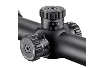 Image of Barska 6-24x56mm Level Rifle Scope, Illuminated MOA Reticle, Black, Medium AC12786