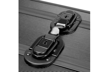 Image of Barska AX-700 50in Rifle Double Sided Protective Hard Case w/ Wheels and Foam, Black, Large, BH13652