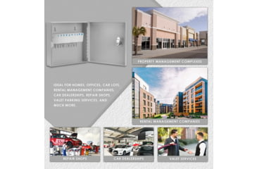 Image of Barska 10 Capacity Fixed Position Key Cabinet