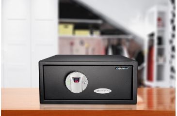 Image of Barska Biometric Fingerprint Safe, Black, 16.25x14.25x7in w/Memory AX11224