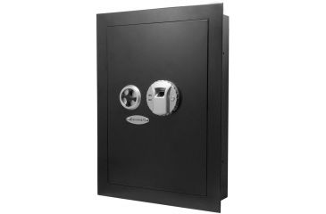 Image of Barska Biometric Wall Safe, Black AX12038