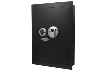 Image of Barska Biometric Wall Safe, Black AX12038