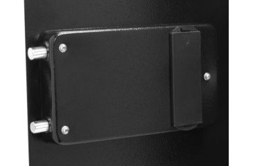 Image of Barska Biometric Wall Safe (Left Opening), Black, Medium AX13034