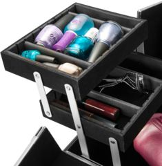Image of Barska Chéri Bliss Cosmetic Case CC-100, Zebra Print BF11986