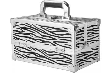 Image of Barska Chéri Bliss Cosmetic Case CC-100, Zebra Print BF11986