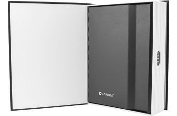 Image of Barska Dictionary Book Lock box Safe w/ 3 Digit Combination Lock, Black, Outer Size 7.56 x 2.5 x 10.5 in CB12498