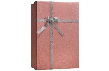 Image of Barska Gift Box Lock Box w/Key Lock,Pink,5.25x1.75x8.75in CB12186