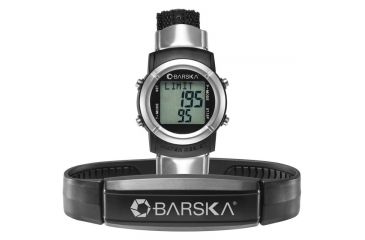 Image of Barska Heart Rate Monitor Watch w/ Wireless Transmitter, Black, R2 Fitness Watch GB12166