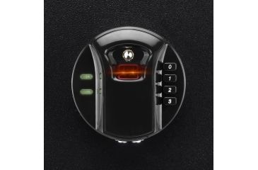 Image of Barska HQ800 Standard Quick Access Keypad Biometric Rifle Safe,Black AX12760