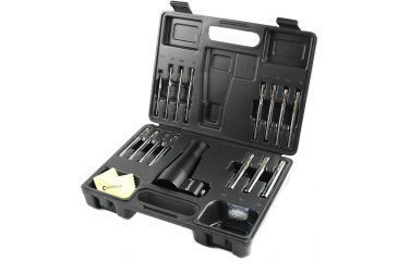 Image of Barska Iron Laser Boresighter Kit w/15pc Arbor Set AW11076