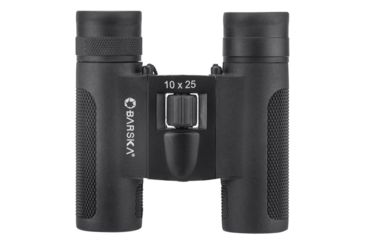 Image of Barska Lucid View Compact 10x25mm Roof Prism Binoculars, Black, Small, AB13275