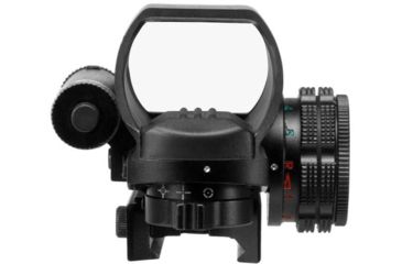 Image of Barska Multi Reticle Electro Sight with Red Laser, Black AC12136