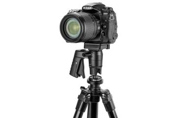 Image of Barska Pistol Grip Tripod Head, 360 Degree Positioning Range, Black, Outer Size 4.5in x 4.5in x 2.5in AF12546