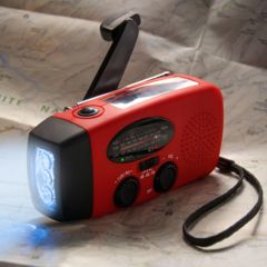 Image of Winbest Portable Radio w/Flashlight and Charger BK12224