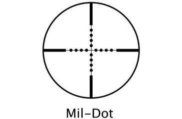 Image of Barska Varmint 6-24x42 AO Rifle Scope, Mil-Dot Reticle, Adjustable Objective - AC10046