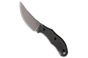 Image of Bastinelli Creations Bastinelli Creations Chopper Fixed Blade Knife Black Canvas Micarta 3.5" SW, Black, Bohler M390, adult, BHQ-193663