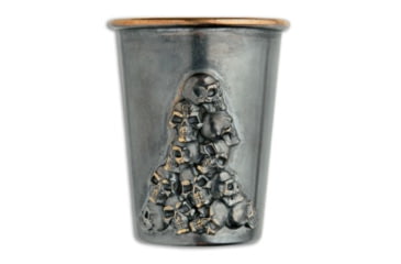 Image of Bastinelli Creations Bastinelli Shot Glass Skulls Two Sides - Copper, adult, BHQ-102293